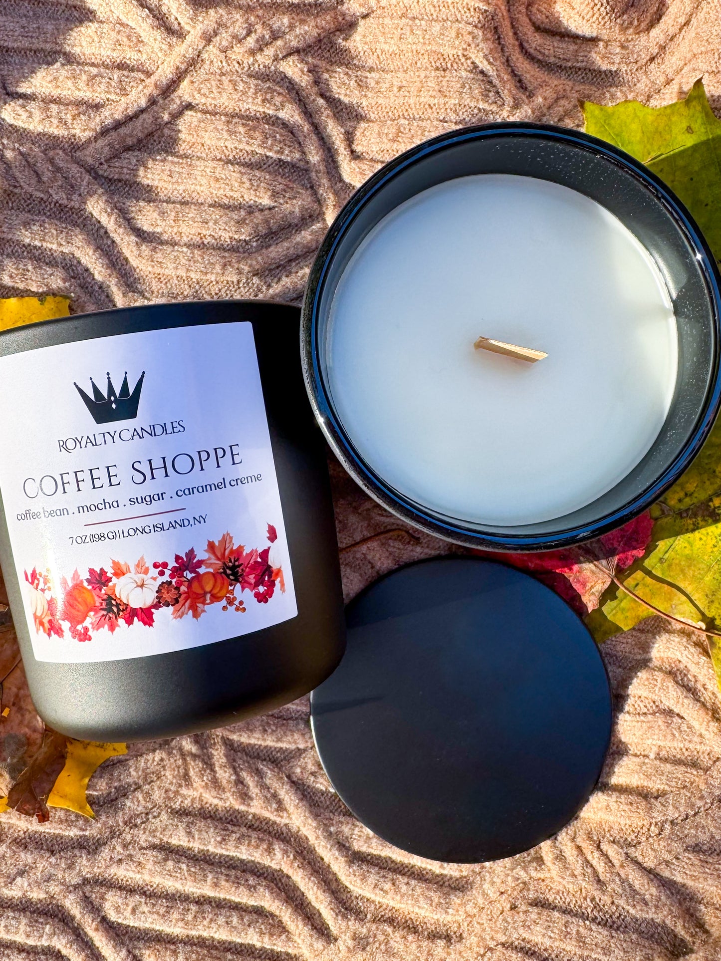 Coffee Shoppe Wood Wick Candle